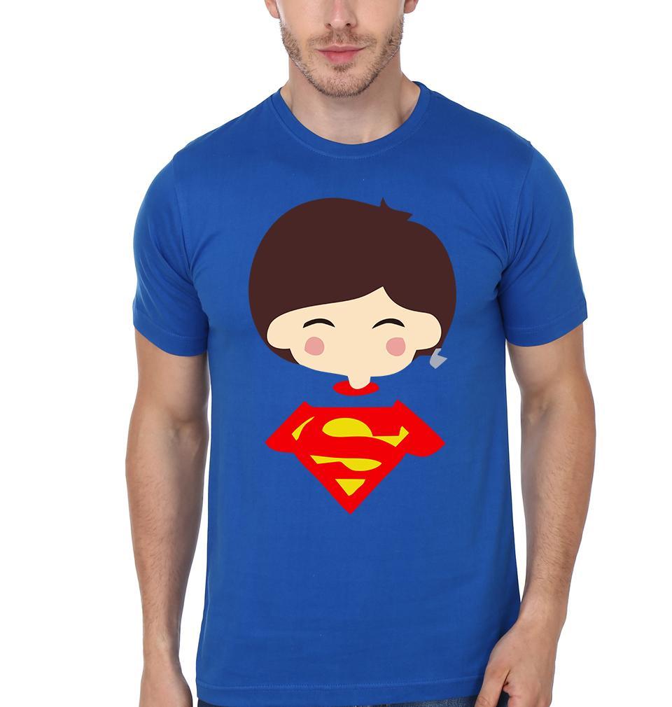 Super Boy & Girl Couple Half Sleeves T-Shirts -FunkyTees