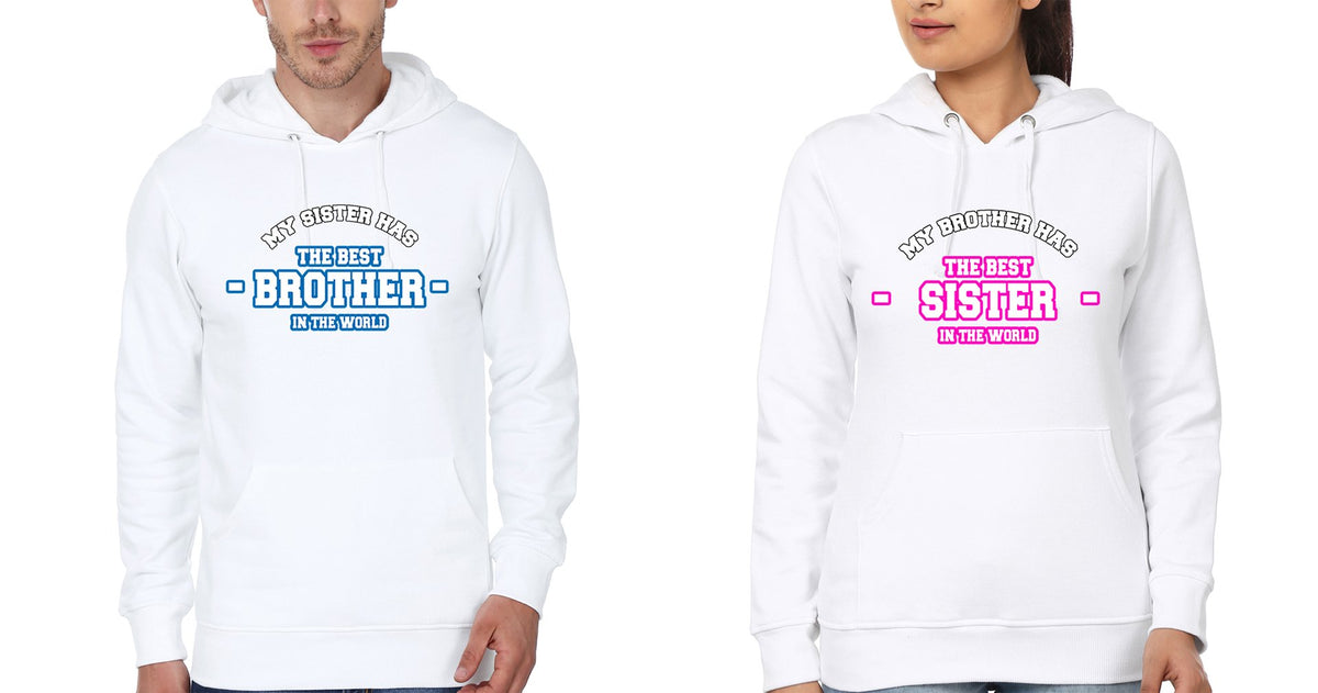 The Best Brother The Best sister Brother-Sister Hoodies-FunkyTees