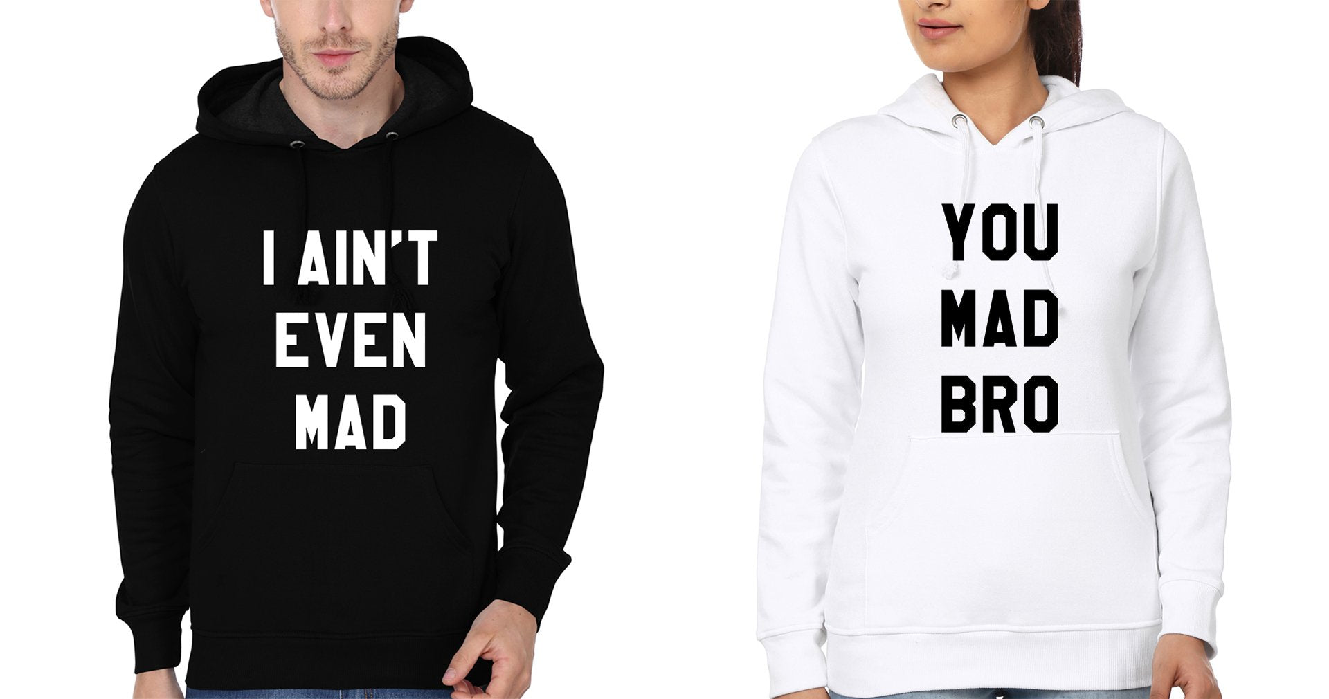 Mad Brother-Sister Hoodies-FunkyTees