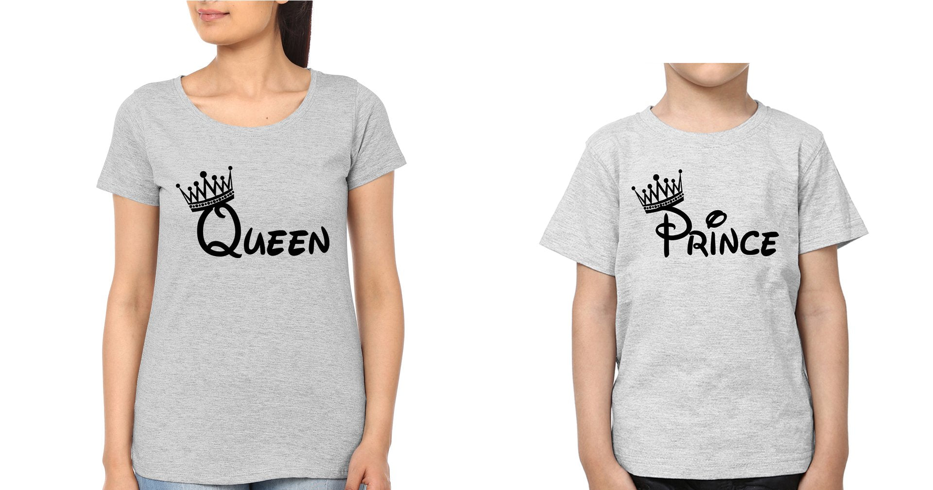 Queen Prince Mother and Son Matching T-Shirt- FunkyTeesClub