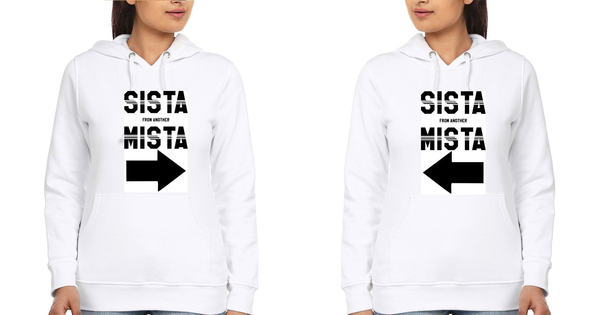 Sista Mista BFF Hoodies-FunkyTees