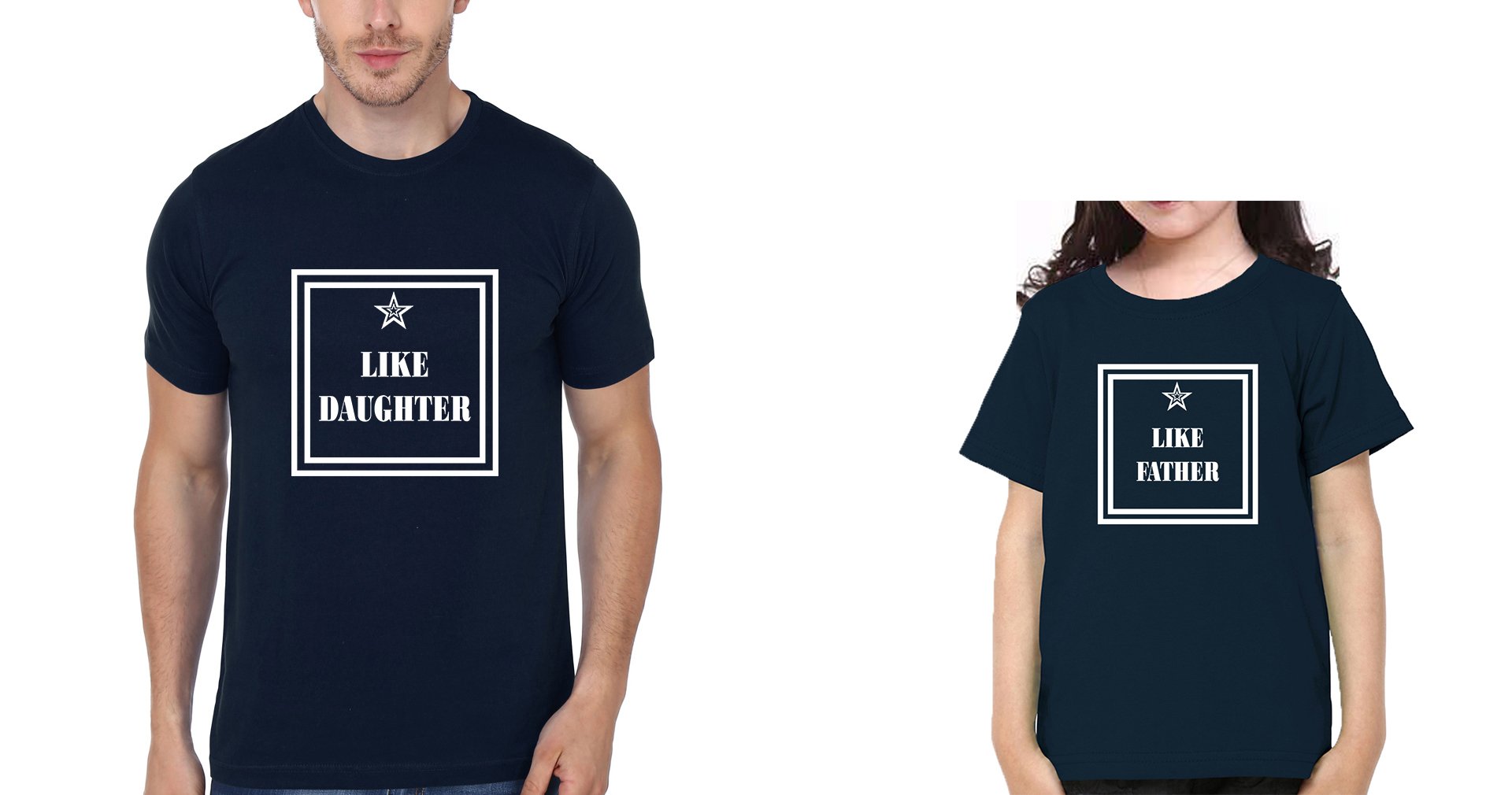 Like Daughter Like Father Father and Daughter Matching T-Shirt- FunkyTeesClub