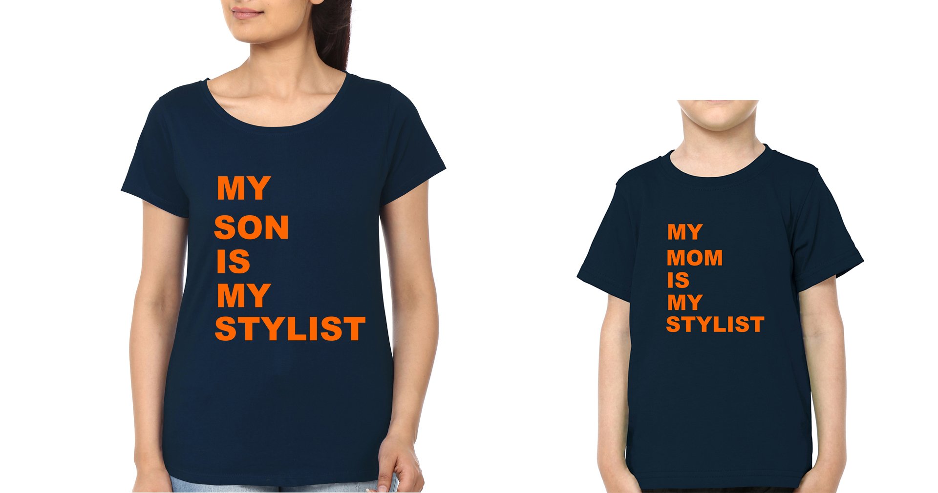 My Mom Is My Stylist Mother and Son Matching T-Shirt- FunkyTeesClub