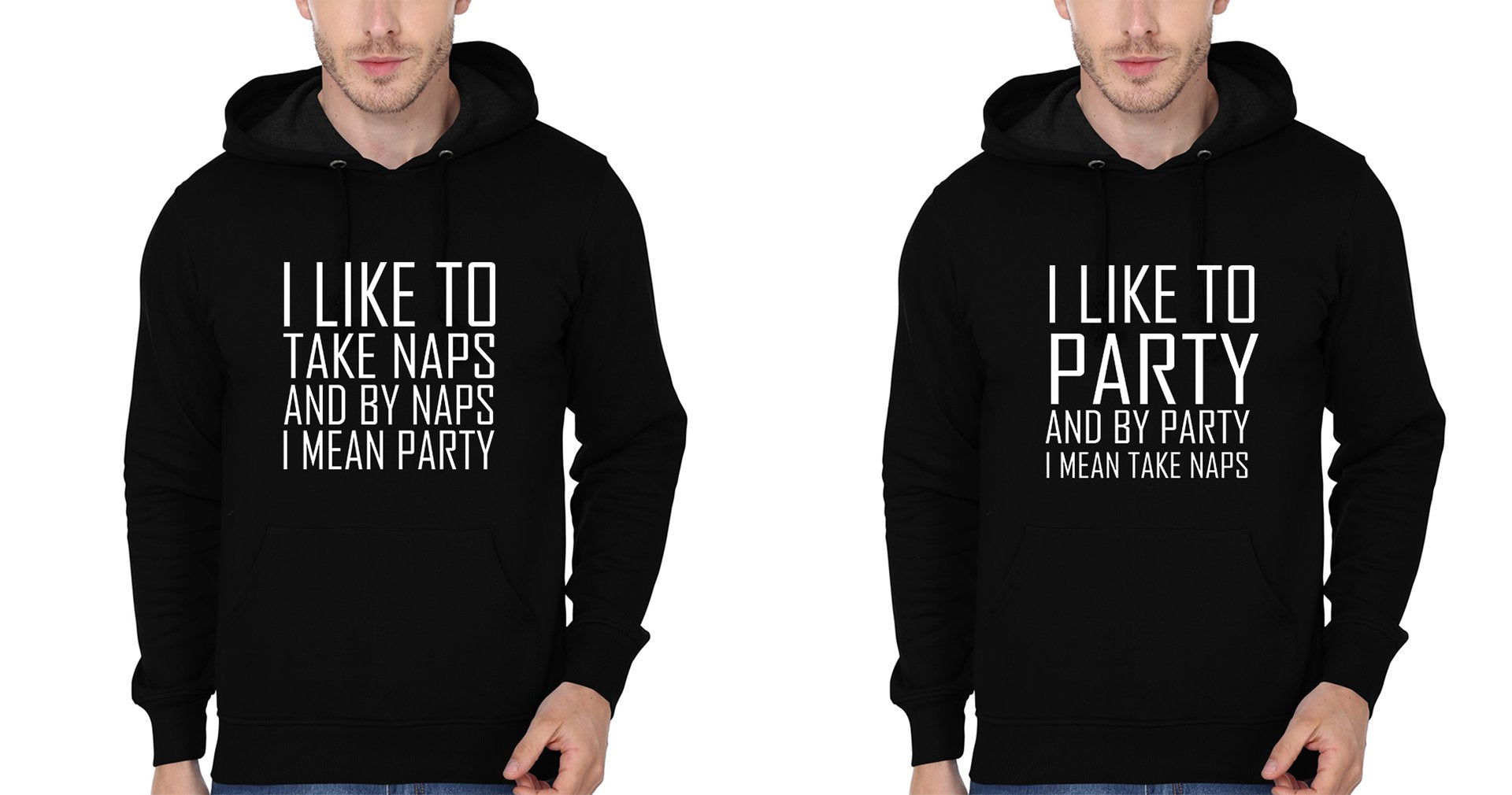 I Like Too BFF Hoodies-FunkyTees