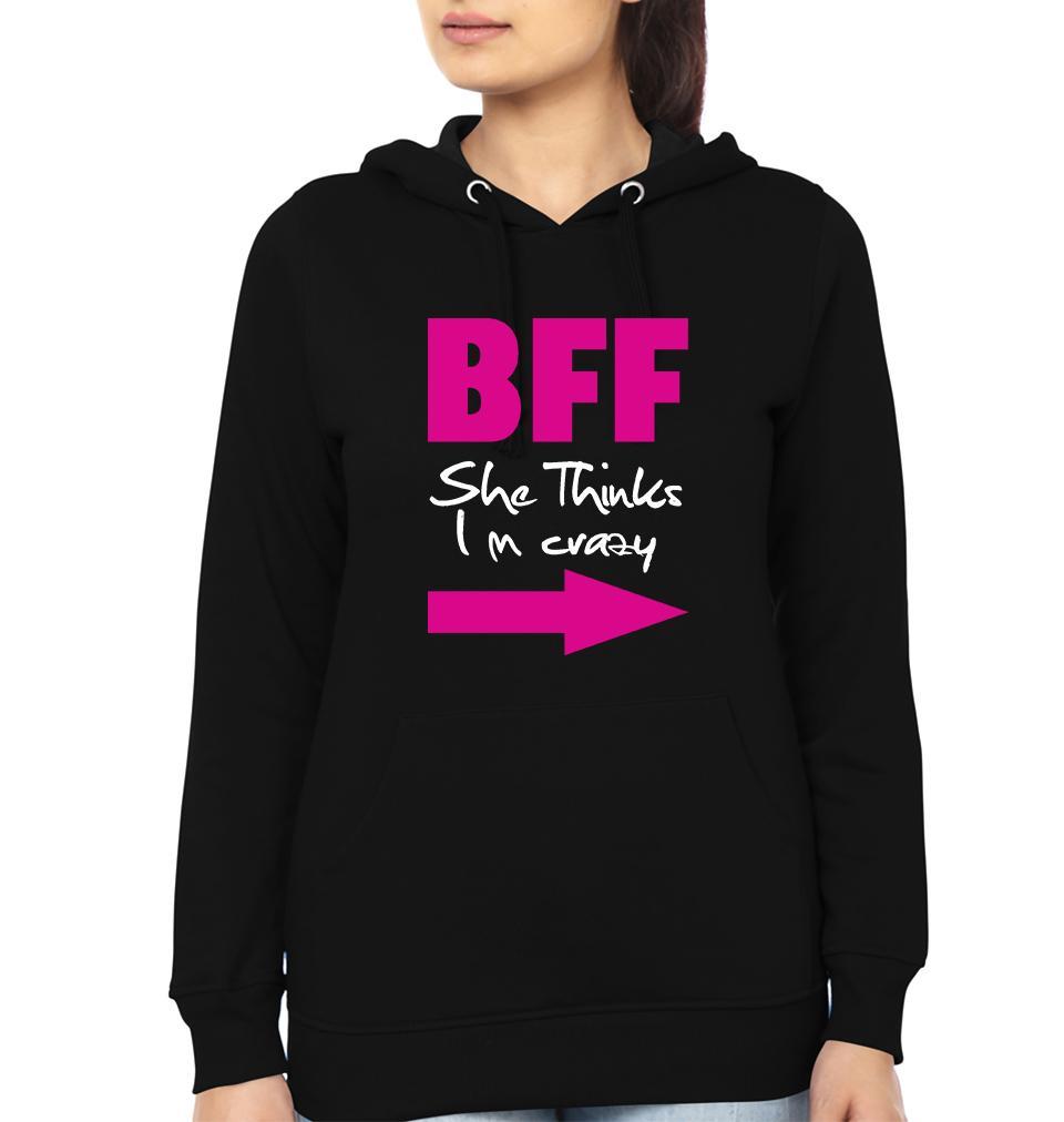 Crazy BFF Hoodies-FunkyTees
