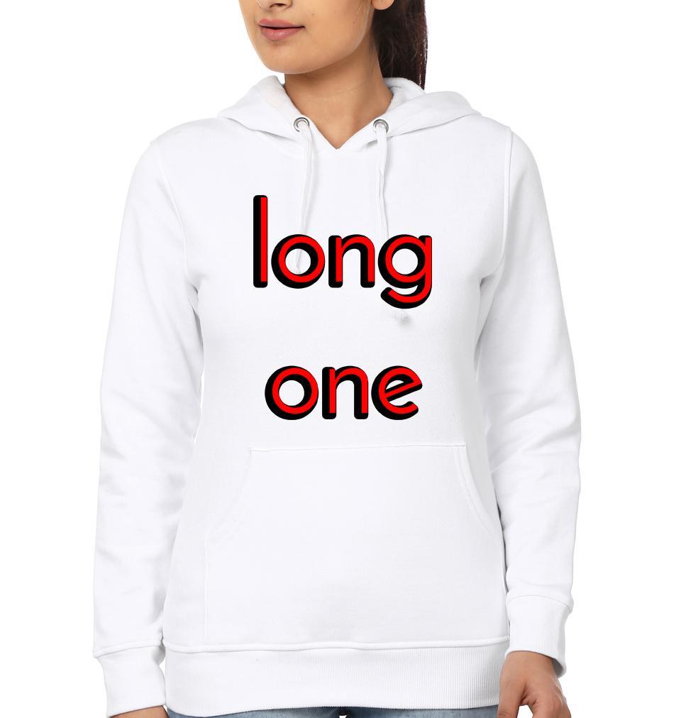 Long One Short One BFF Hoodies-FunkyTees