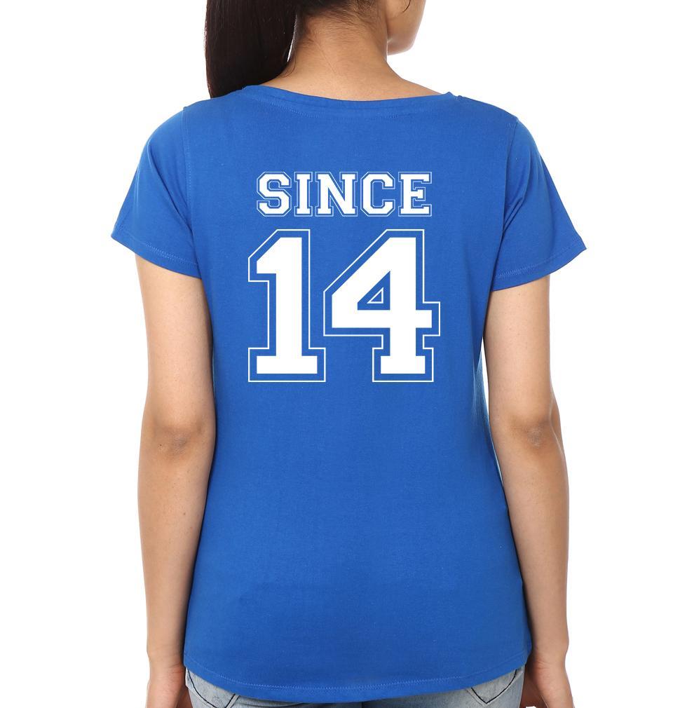 Married Since Couple Half Sleeves T-Shirts -FunkyTees