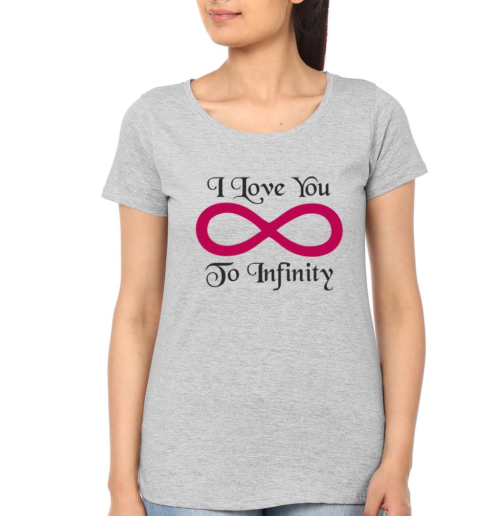 I Love You To Infinity And Beyond Mother and Son Matching T-Shirt- FunkyTeesClub