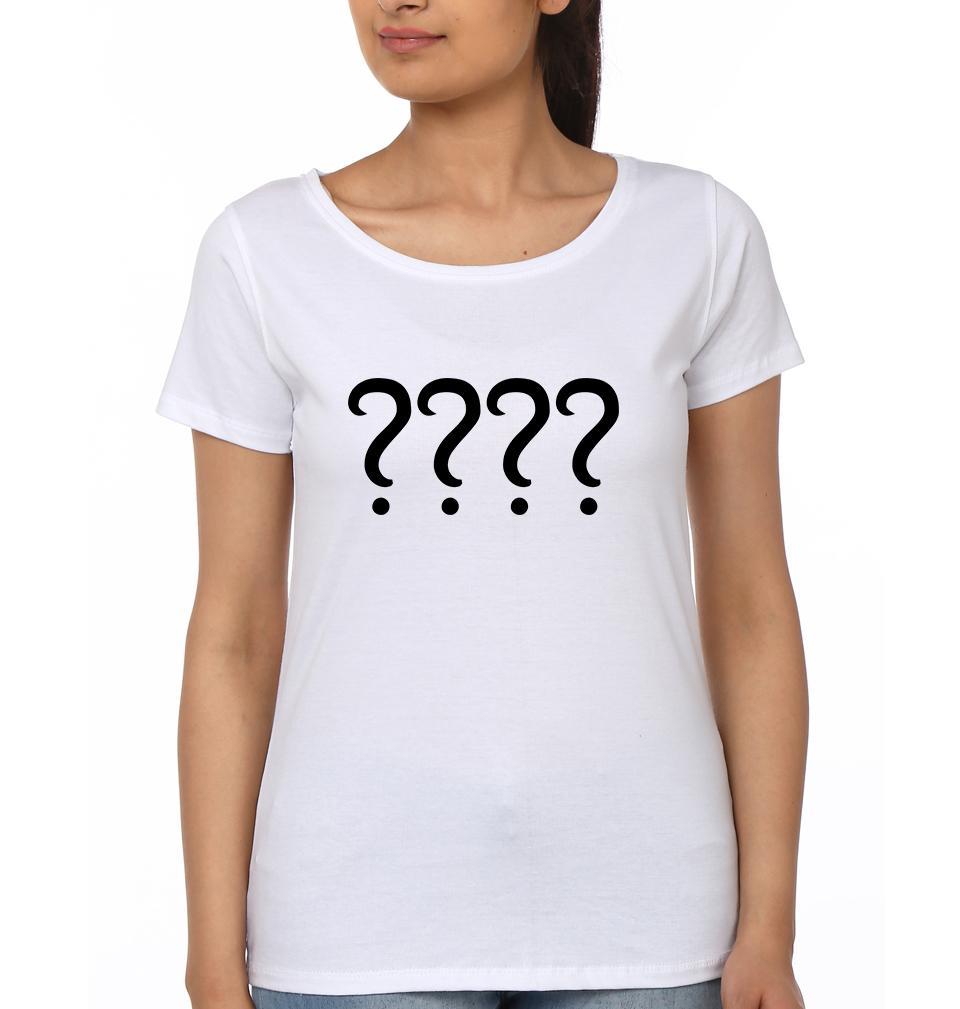 Do You Know Couple Half Sleeves T-Shirts -FunkyTees