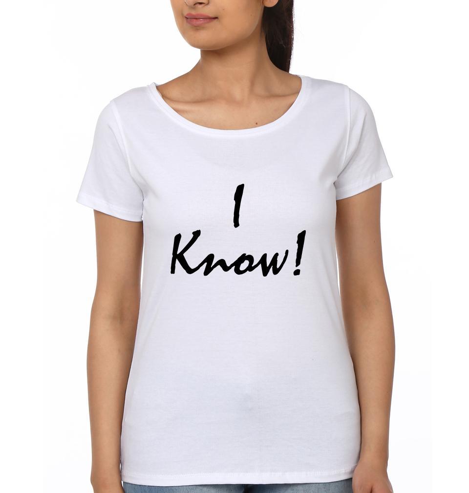 I'm Crazy About Her Couple Half Sleeves T-Shirts -FunkyTees