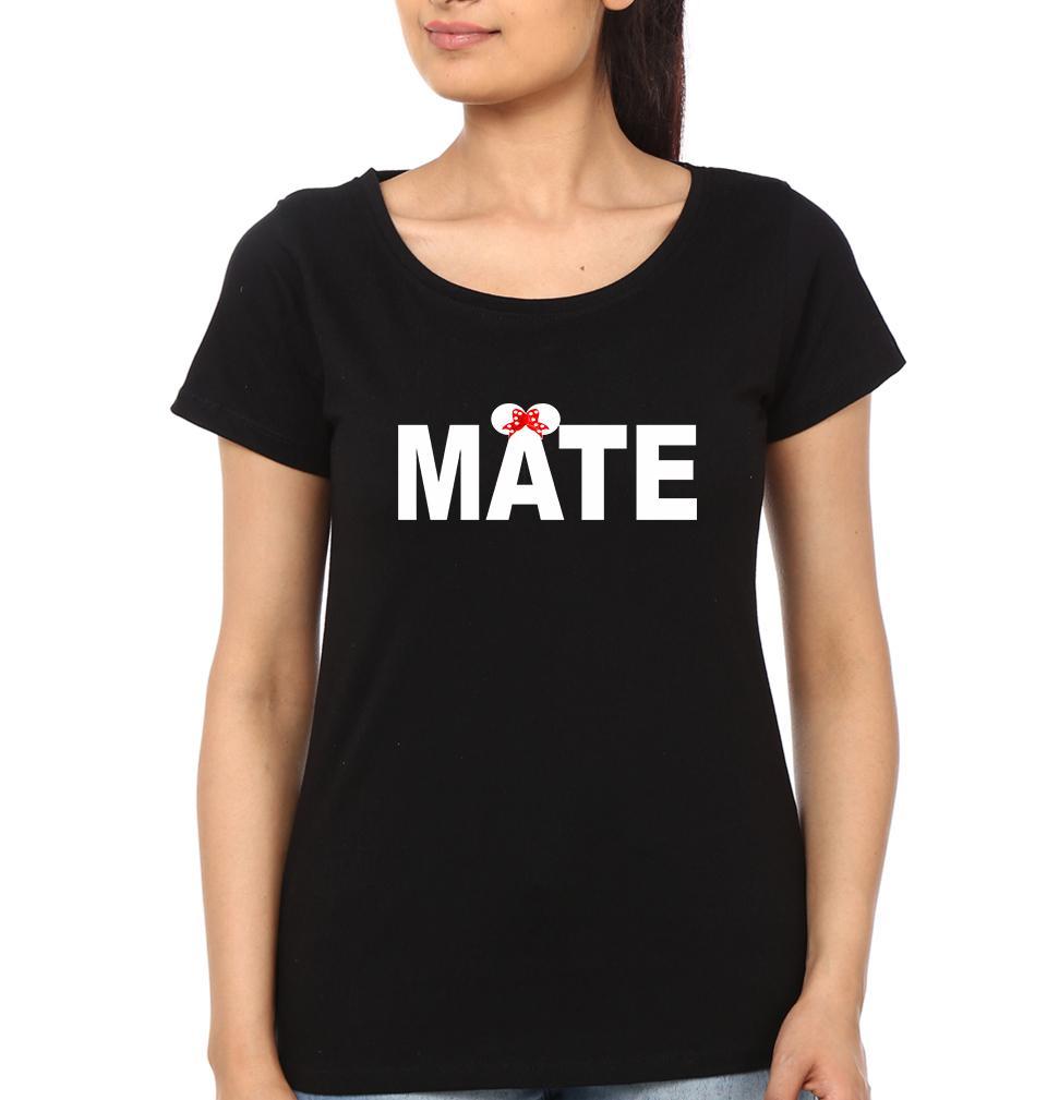 Soul Mate Couple Half Sleeves T-Shirts -FunkyTees