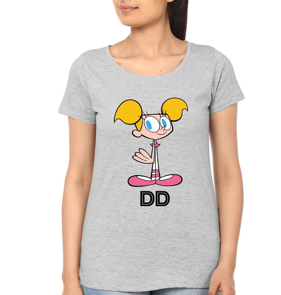 Dexter DD Brother-Sister Half Sleeves T-Shirts -FunkyTees