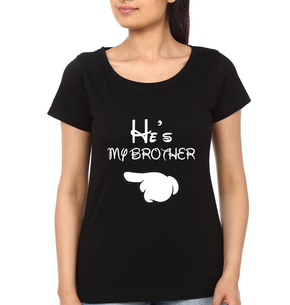 My Sister Brother-Sister Half Sleeves T-Shirts -FunkyTees