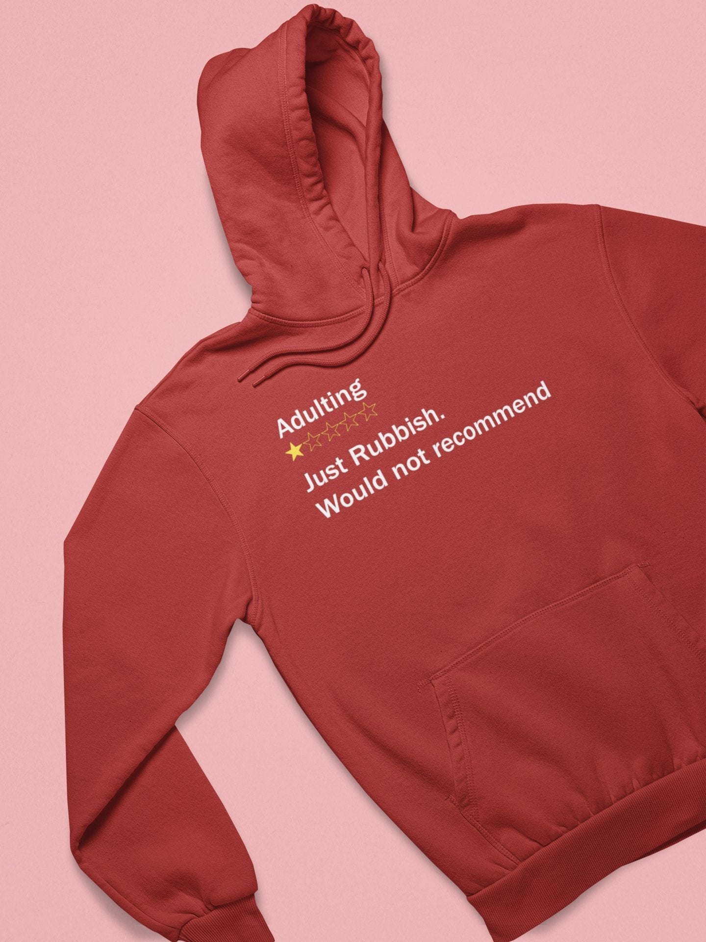 Adulting Rubbish Hoodies for Women-FunkyTeesClub - Funky Tees Club