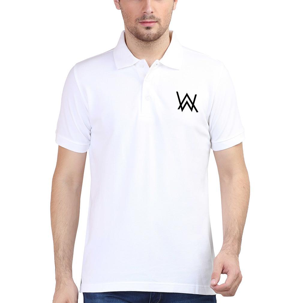 Alan Walker Half Sleeves Polo T-shirt For Men -FunkyTeesClub - FunkyTeesClub