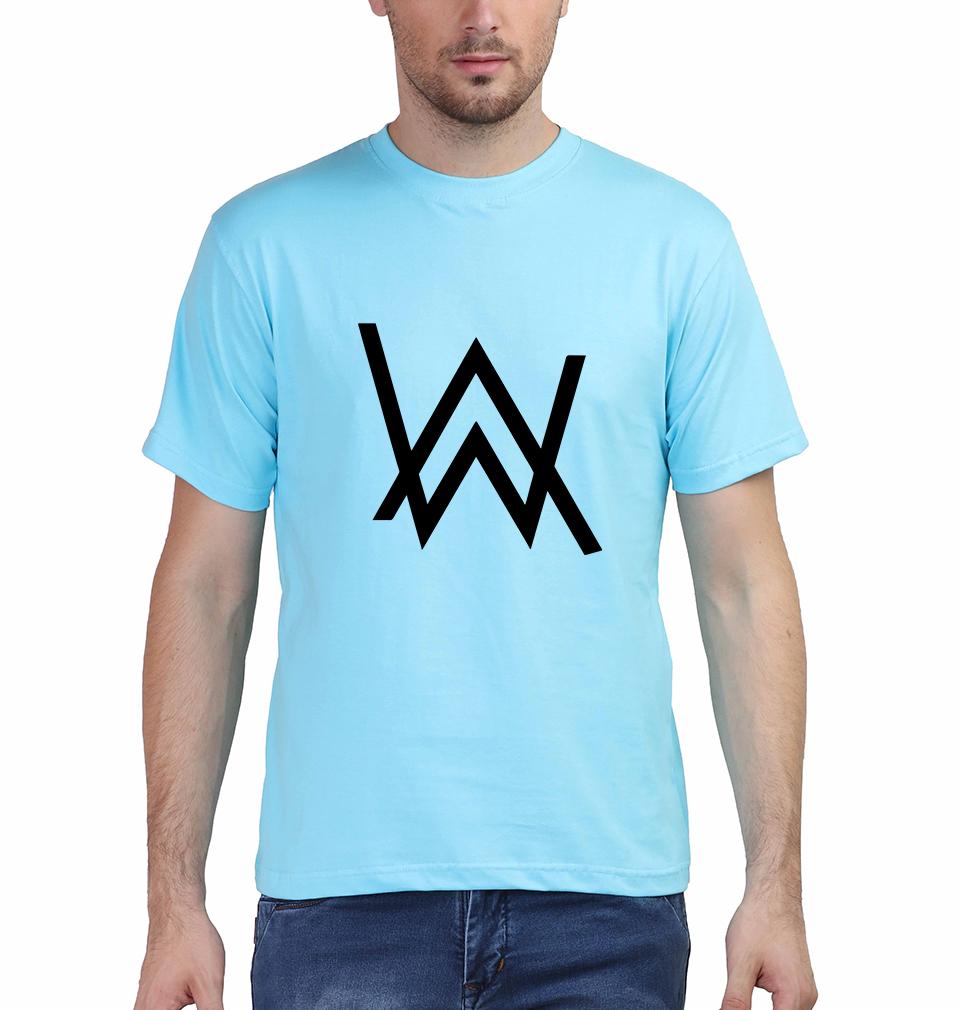 Alan Walker Half Sleeves T-Shirt For Men-FunkyTeesClub - FunkyTeesClub