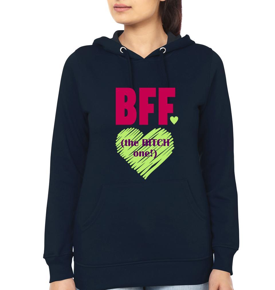 Angel Bitch BFF Hoodies-FunkyTees - Funky Tees Club