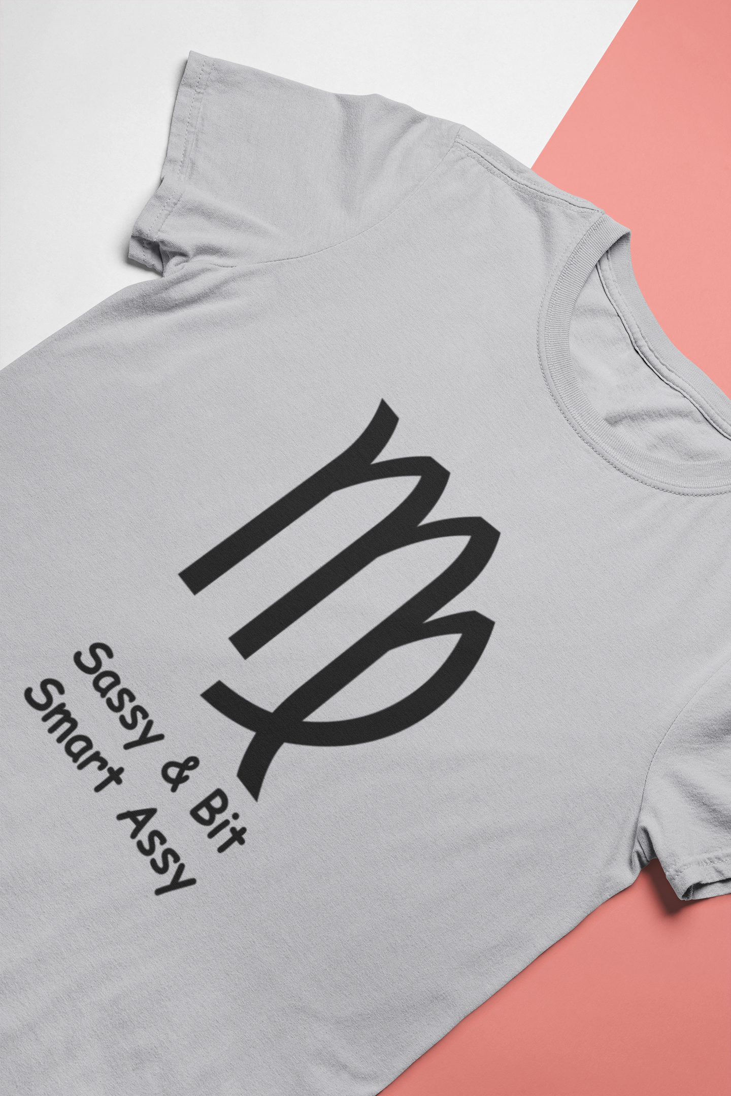 Virgo Zodiac Sign Mens Half Sleeves T-shirt- FunkyTeesClub