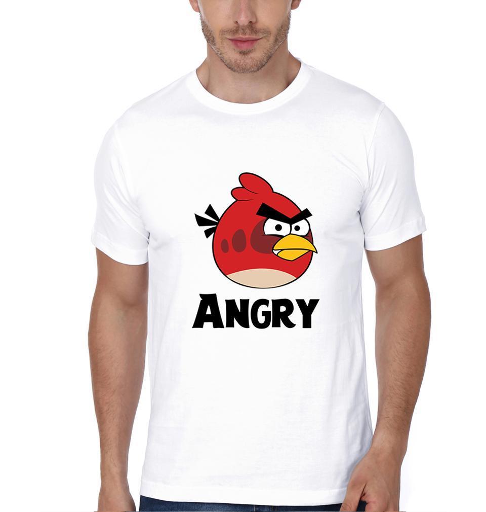 Angry Love Couple Half Sleeves T-Shirts -FunkyTees - Funky Tees Club
