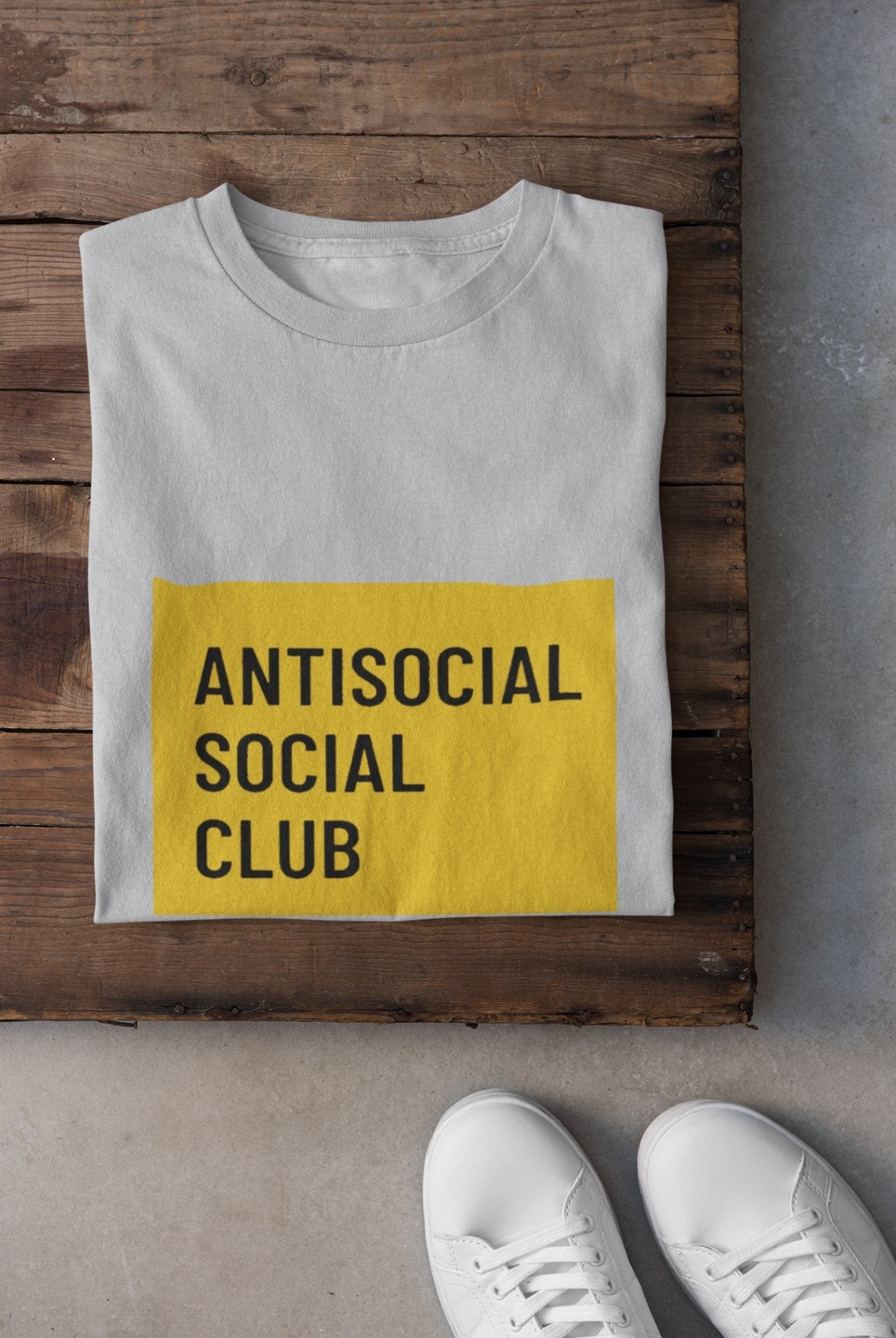 Antisocial Social Club Women Half Sleeves T-shirt- FunkyTeesClub - Funky Tees Club