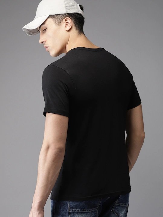 Anytime Anywhere Minimal Round Neck Mens Half Sleeves T-shirt- FunkyTeesClub - Funky Tees Club