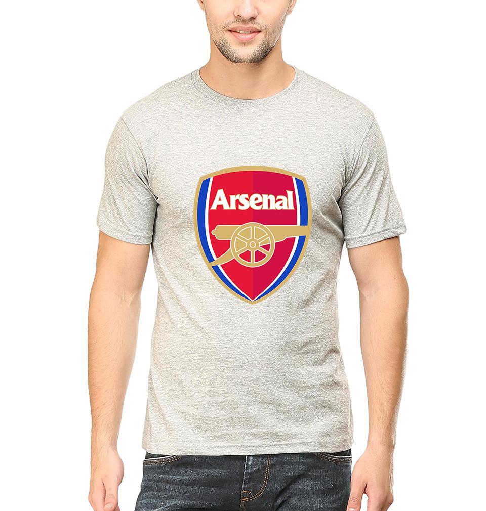 Arsenal Men Half Sleeves T-Shirts-FunkyTeesClub - Funky Tees Club