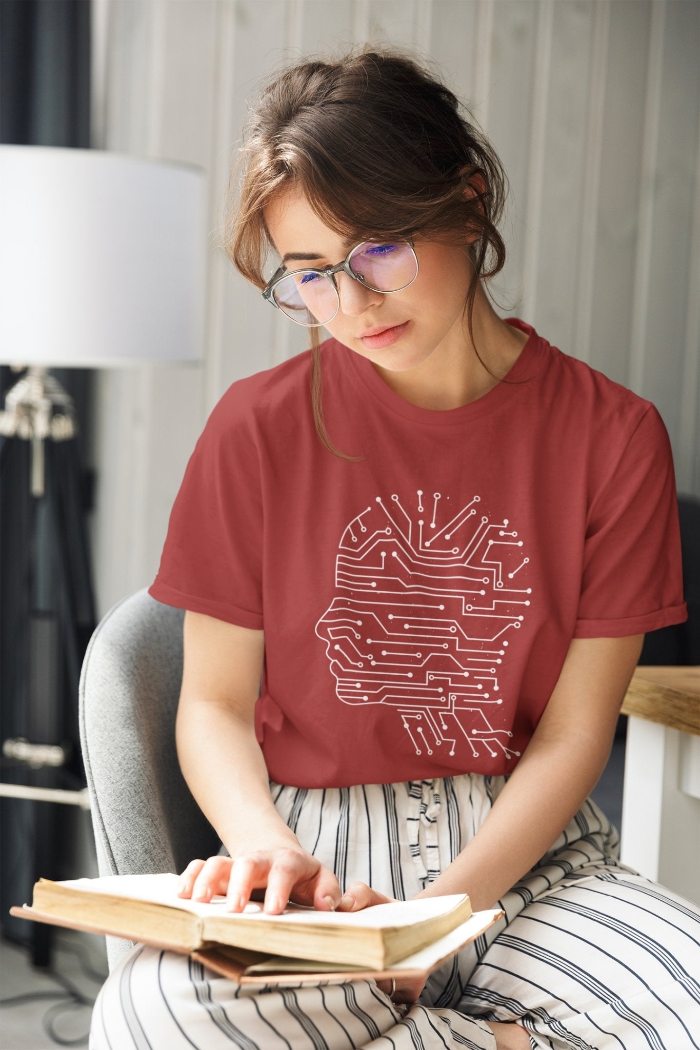 Artificial Intelligence Women Half Sleeves T-shirt- FunkyTeesClub - Funky Tees Club