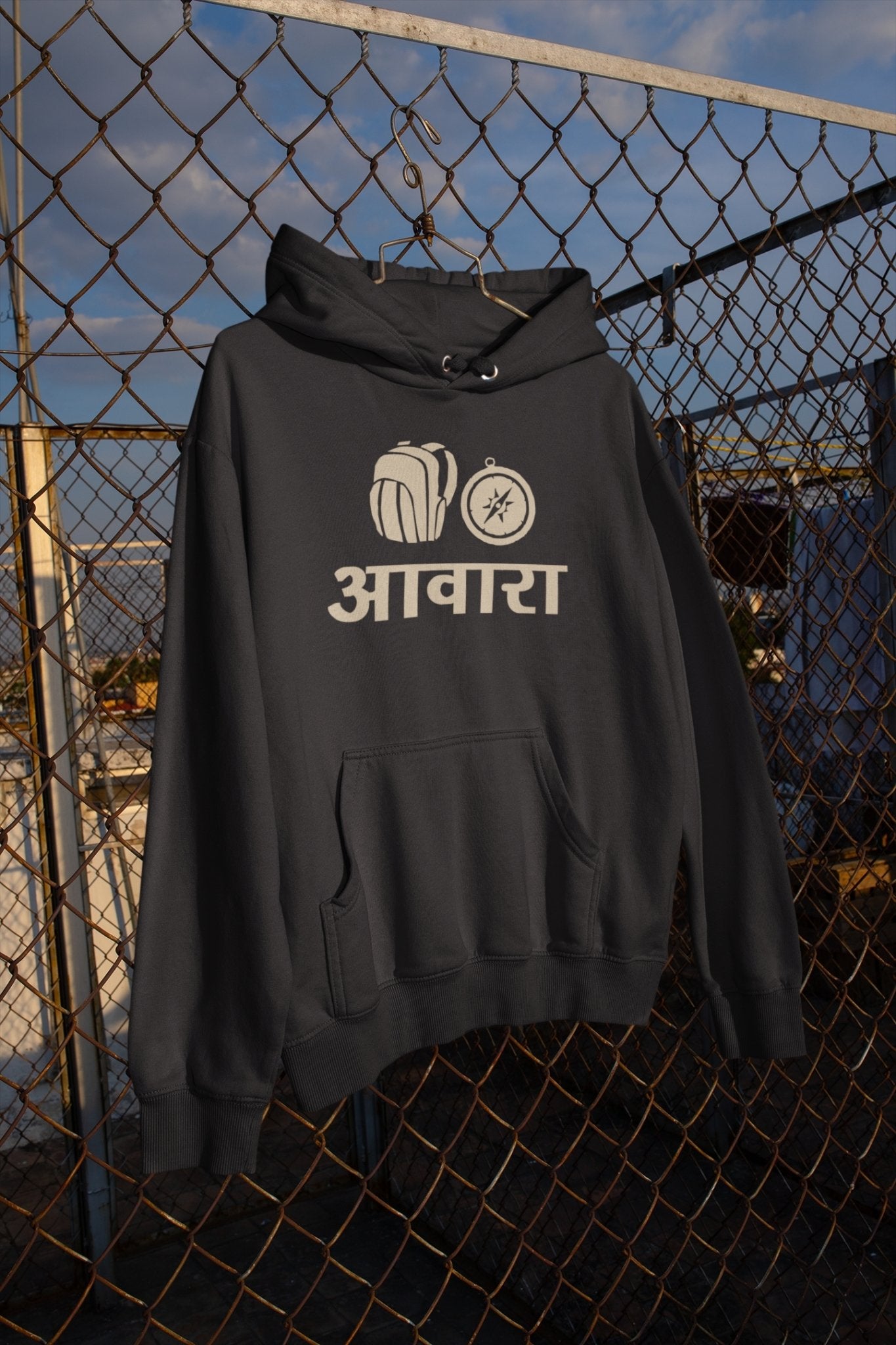 Awara Biker Men Hoodies-FunkyTeesClub - Funky Tees Club