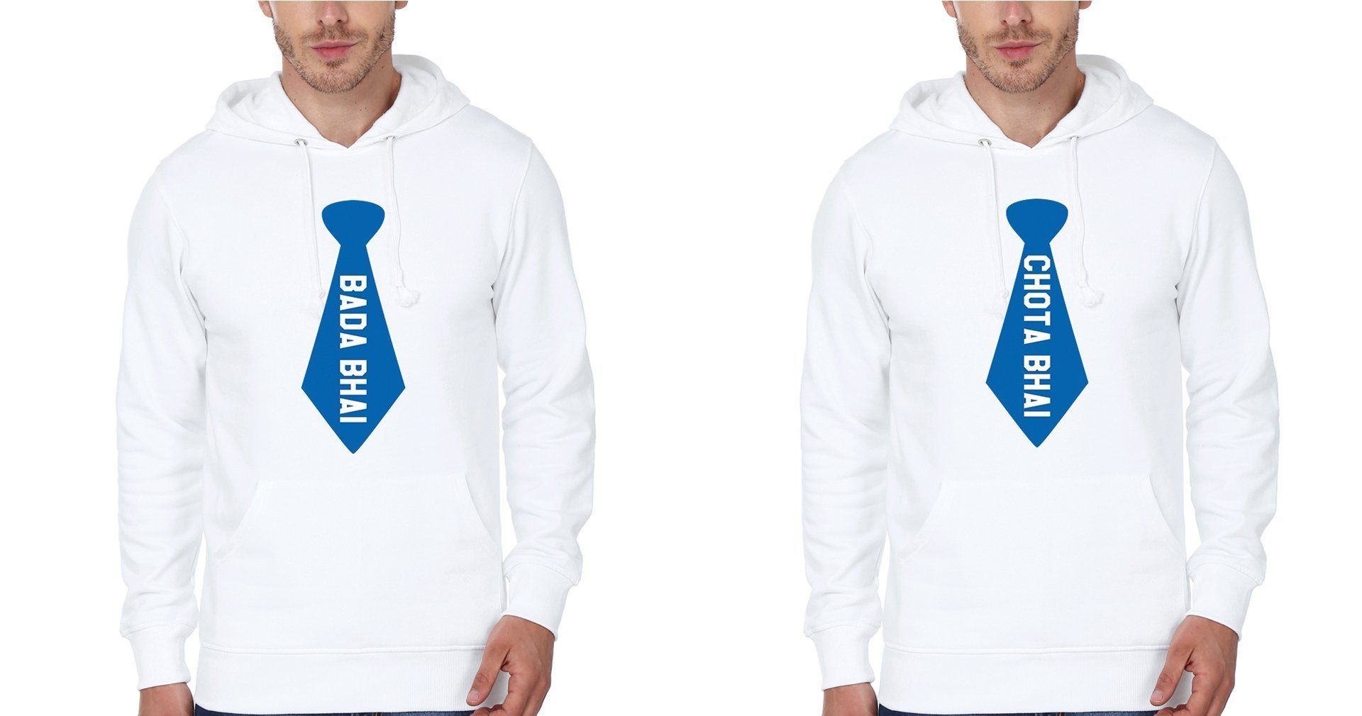 Bada Bhai Chota Bhai Brother-Brother Hoodies-FunkyTees - Funky Tees Club