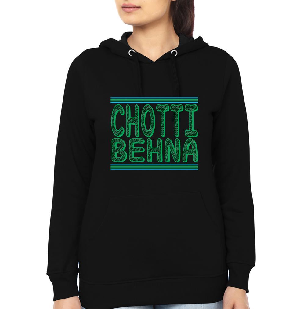 Bade Bhaiya Choti bahna Brother-Sister Hoodies-FunkyTees - Funky Tees Club