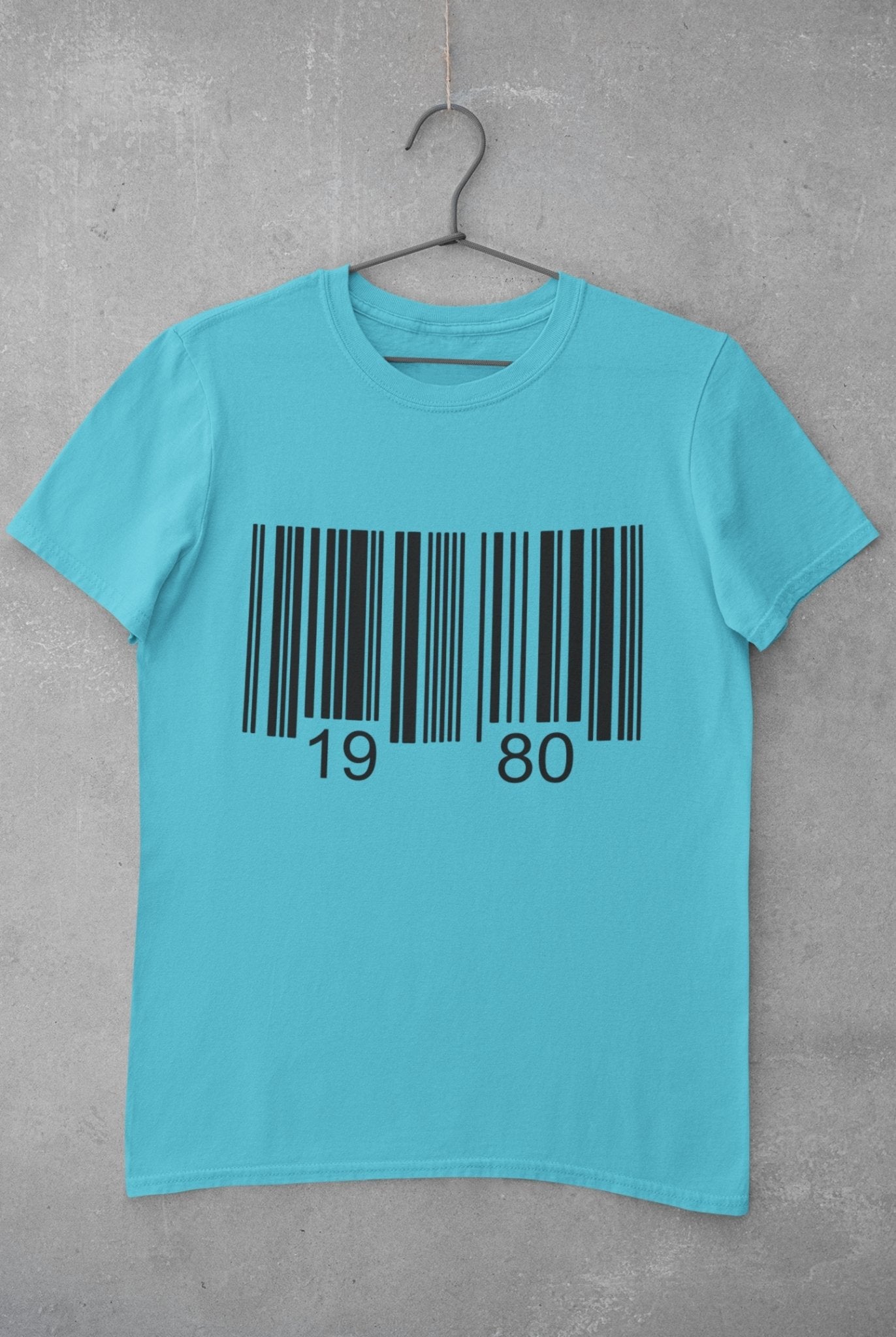 Bar Code Birthday Mens Half Sleeves T-shirt- FunkyTeesClub - Funky Tees Club