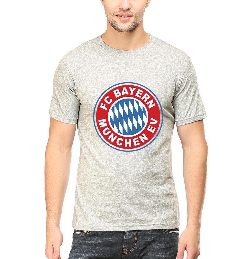 Bayern Munich Men Half Sleeves T-Shirts-FunkyTeesClub - Funky Tees Club