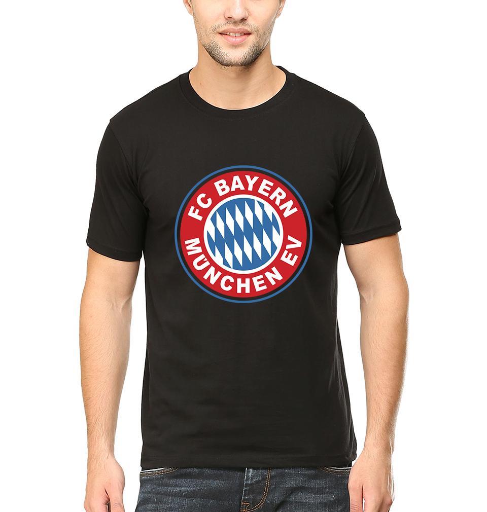 Bayern Munich Men Half Sleeves T-Shirts-FunkyTeesClub - Funky Tees Club