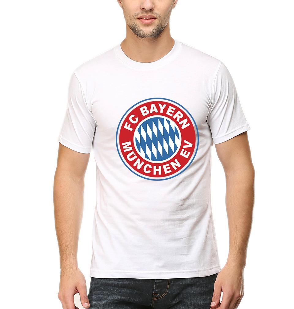 Bayern Munich Men Half Sleeves T-Shirts-FunkyTeesClub - Funky Tees Club