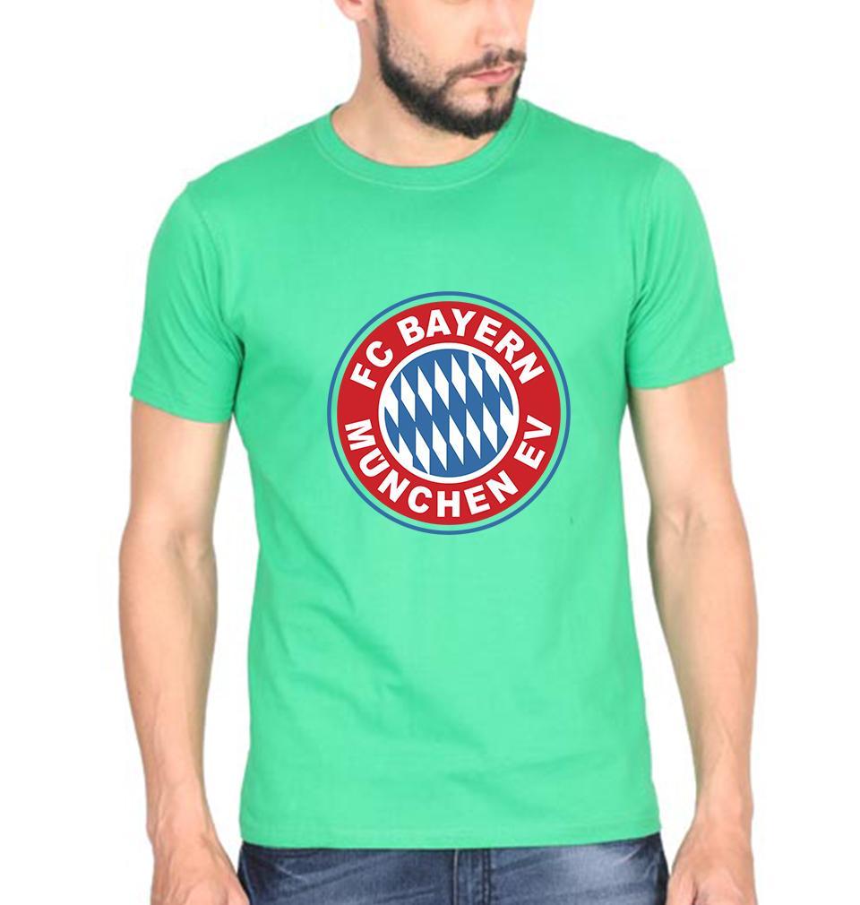Bayern Munich Men Half Sleeves T-Shirts-FunkyTeesClub - Funky Tees Club