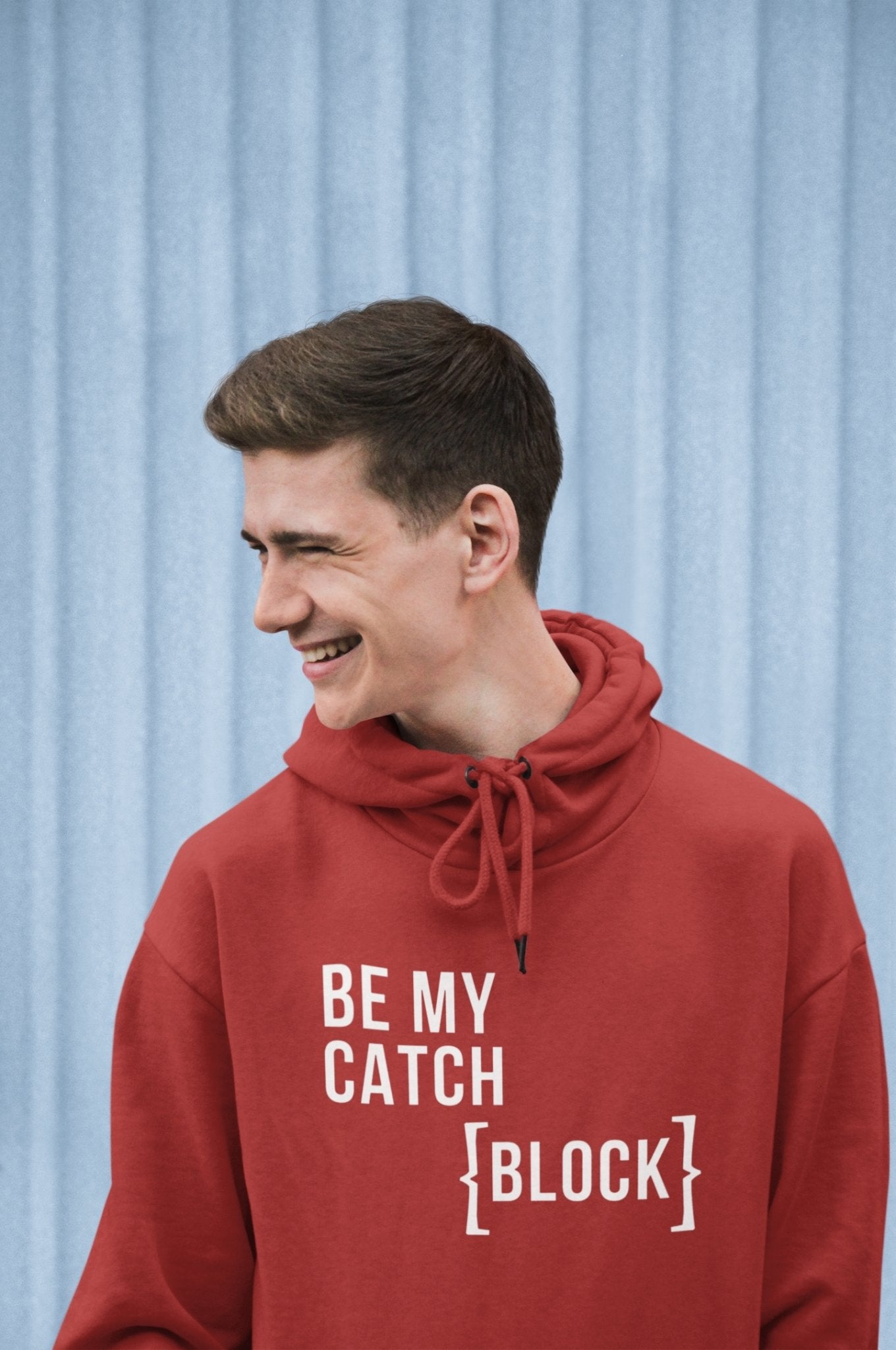 Be My Catch Block Geek Men Hoodies-FunkyTeesClub - Funky Tees Club