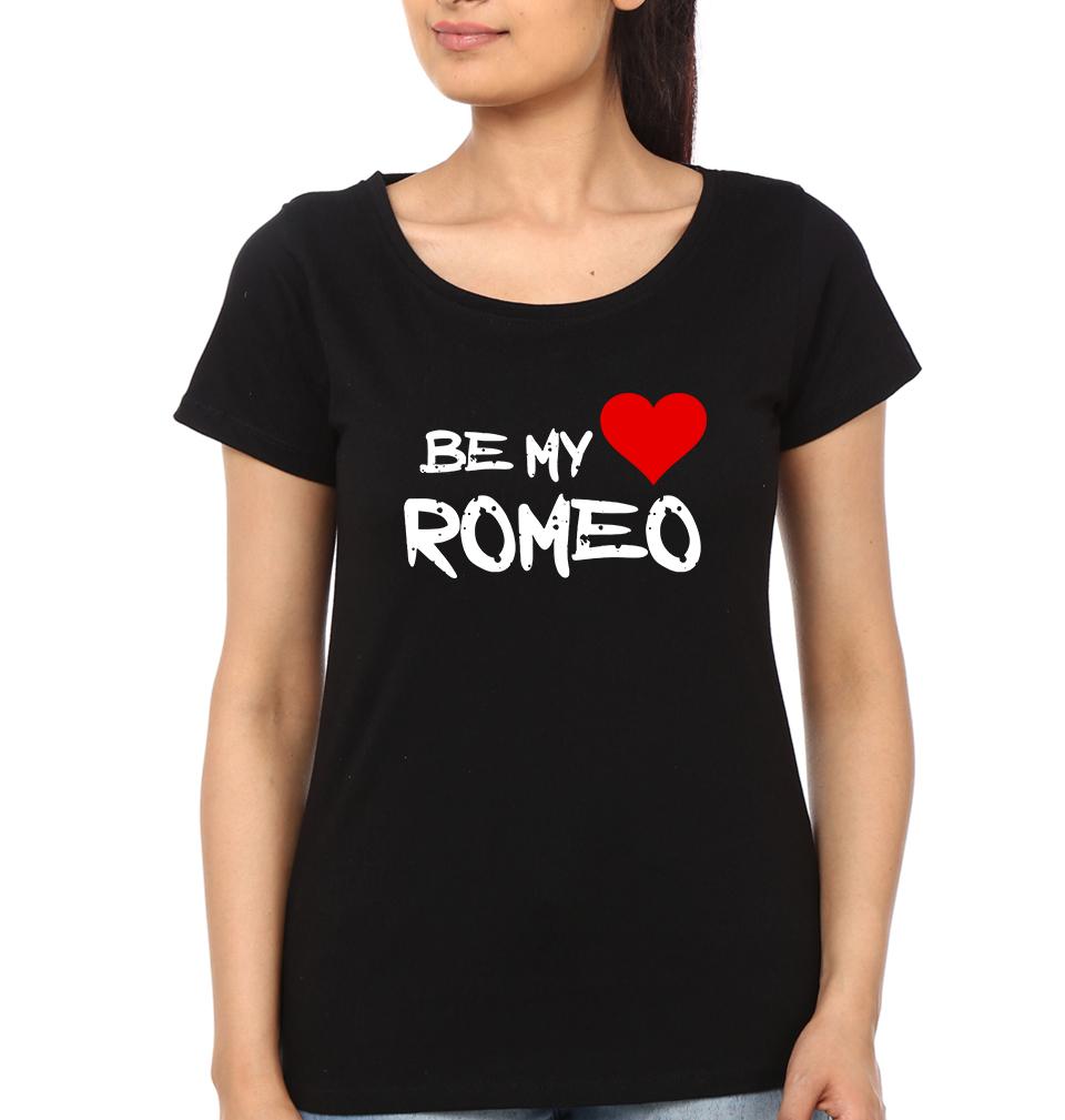 Be My Romeo Be My Juliet Couple Half Sleeves T-Shirts -FunkyTees - Funky Tees Club