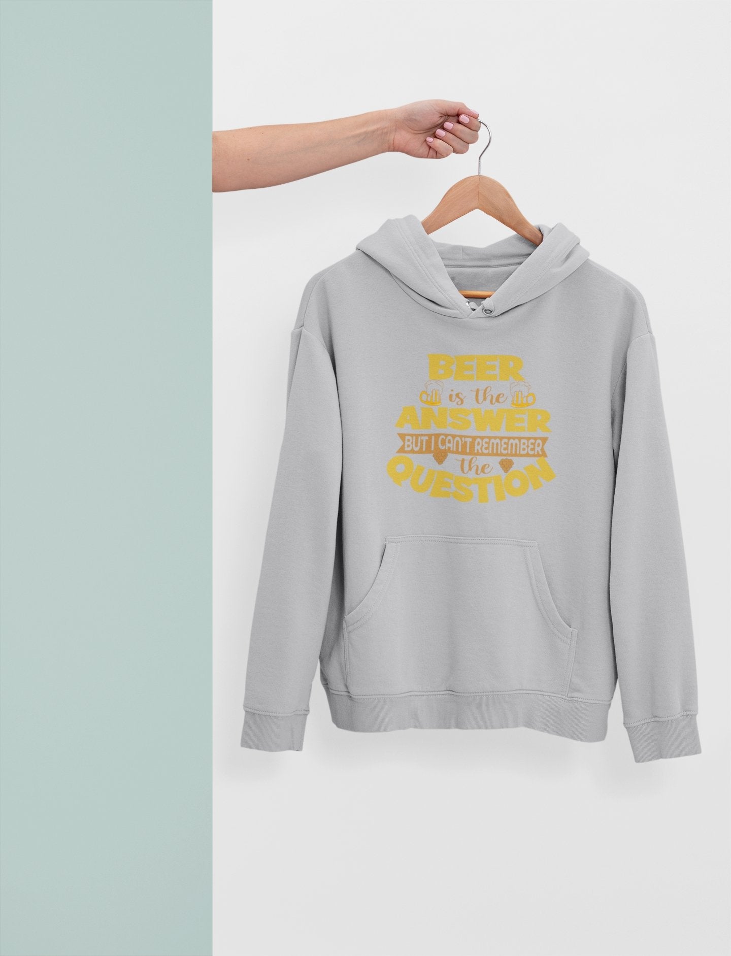 Beer Is The Answer Men Hoodies-FunkyTeesClub - Funky Tees Club