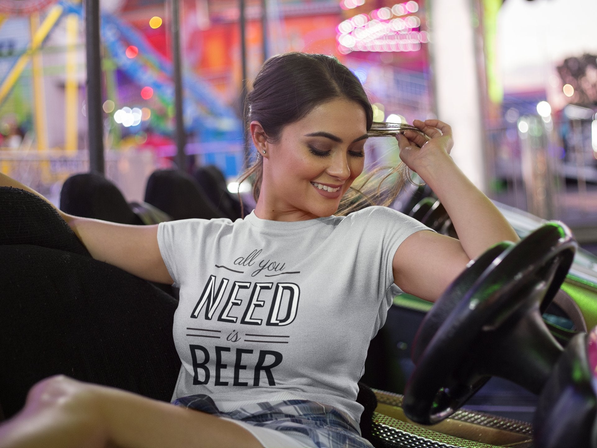 Beer Women Crop Top- FunkyTeesClub - Funky Tees Club