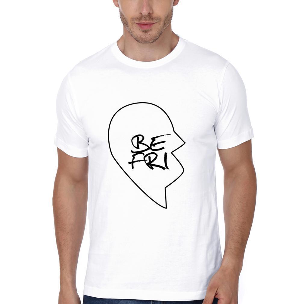 Best Friend BFF Half Sleeves T-Shirts-FunkyTees - Funky Tees Club