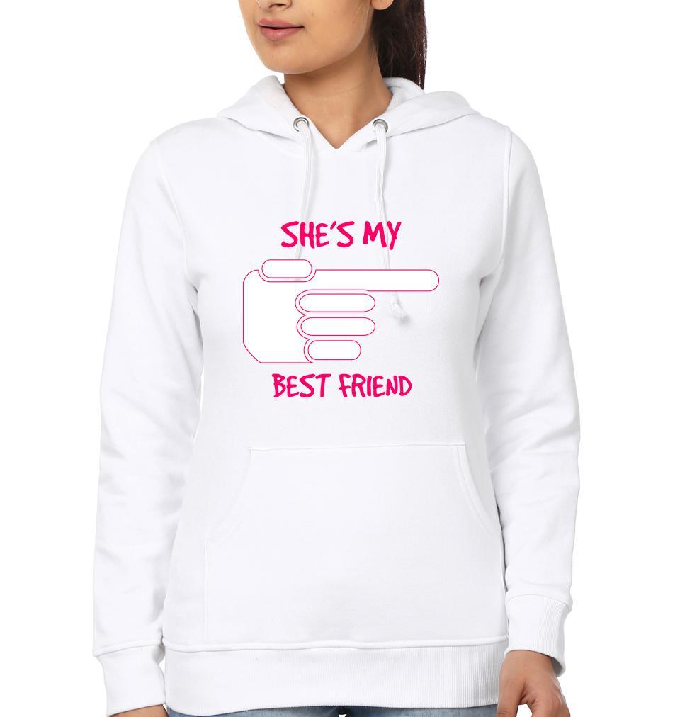Best friend BFF Hoodies-FunkyTees - Funky Tees Club