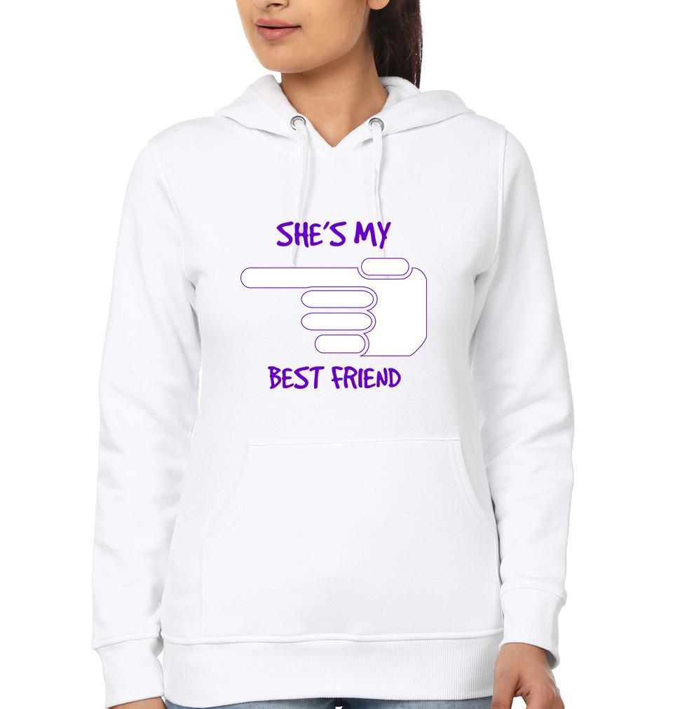 Best friend BFF Hoodies-FunkyTees - Funky Tees Club