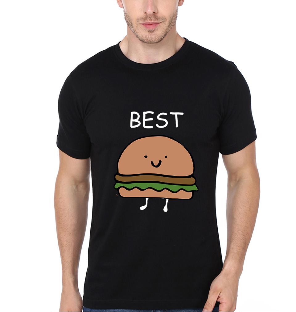 Best Friends BFF Half Sleeves T-Shirts-FunkyTees - Funky Tees Club