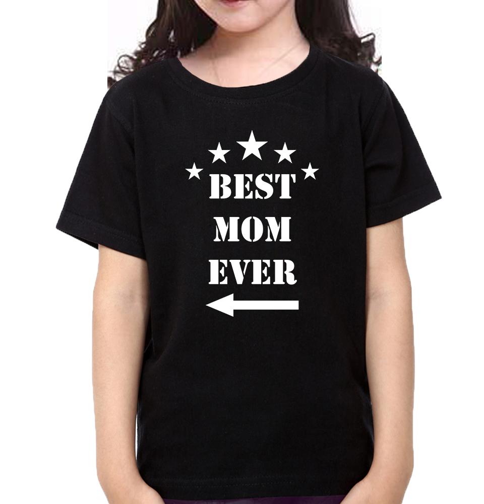 Best Mom Ever Best Kid Ever Mother and Daughter Matching T-Shirt- FunkyTeesClub - Funky Tees Club