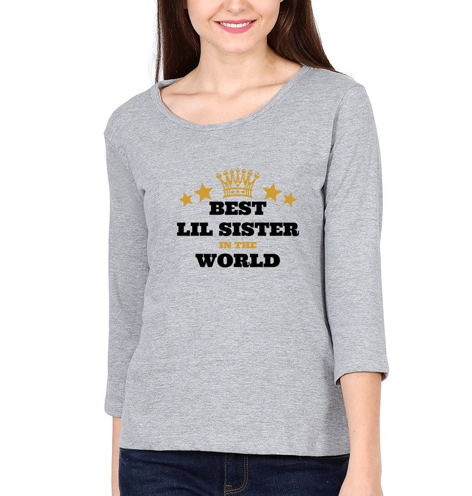 Best Sister Sister Full Sleeves T-Shirts -FunkyTees - Funky Tees Club
