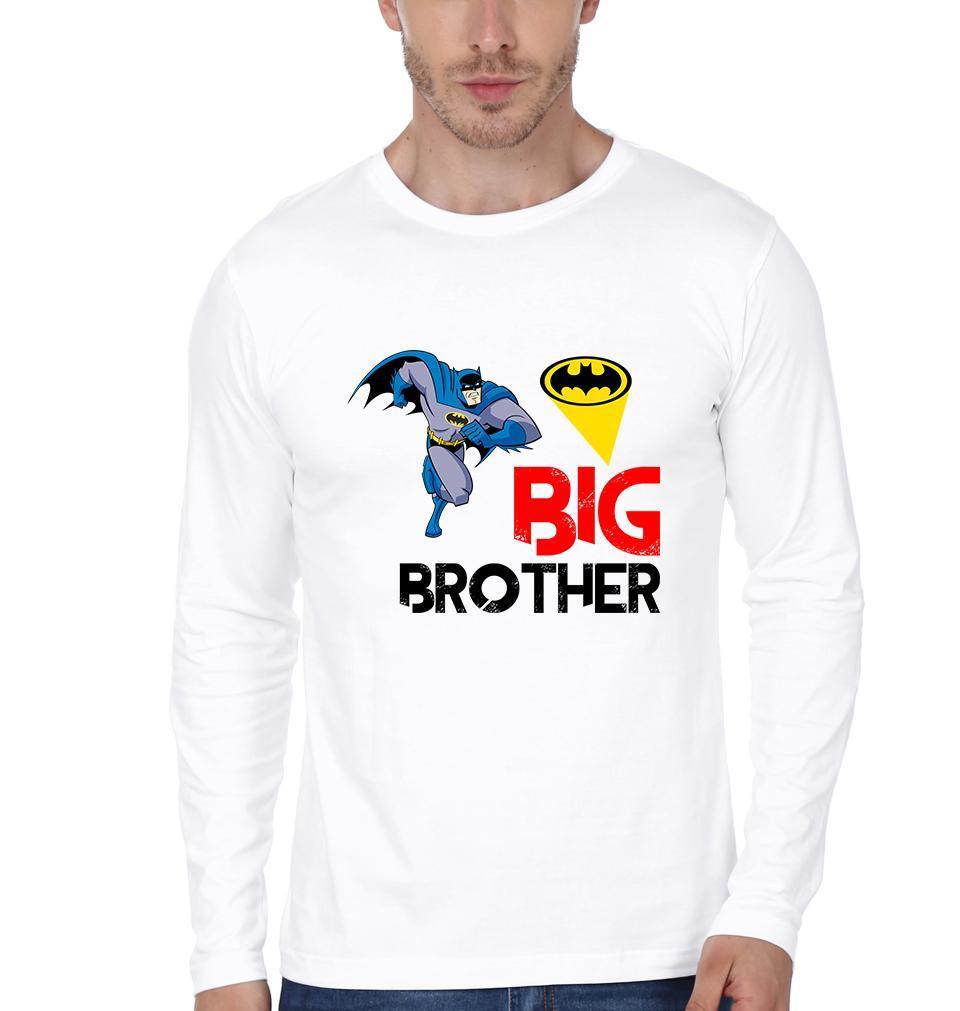 Big Brother Little Brother-Brother Full Sleeves T-Shirts -FunkyTees - Funky Tees Club