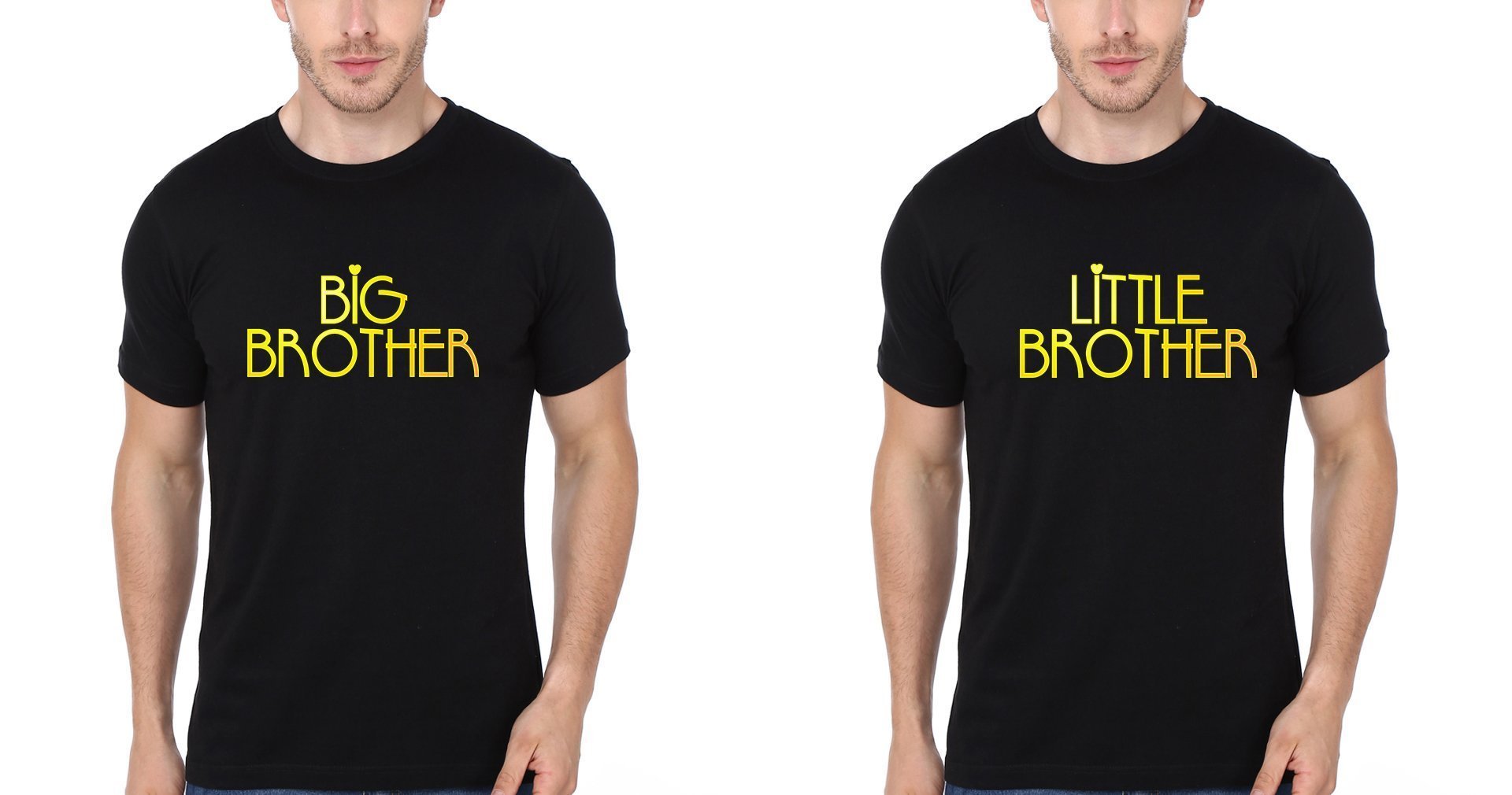 Big Lil Brother-Brother Half Sleeves T-Shirts -FunkyTees - Funky Tees Club