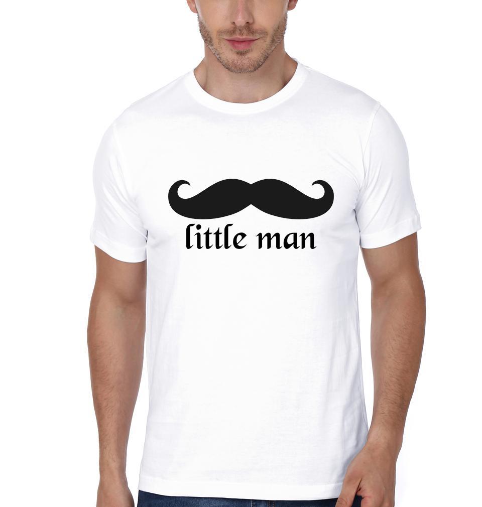 Big Man Little Man Father and Son Matching T-Shirt- FunkyTeesClub - Funky Tees Club