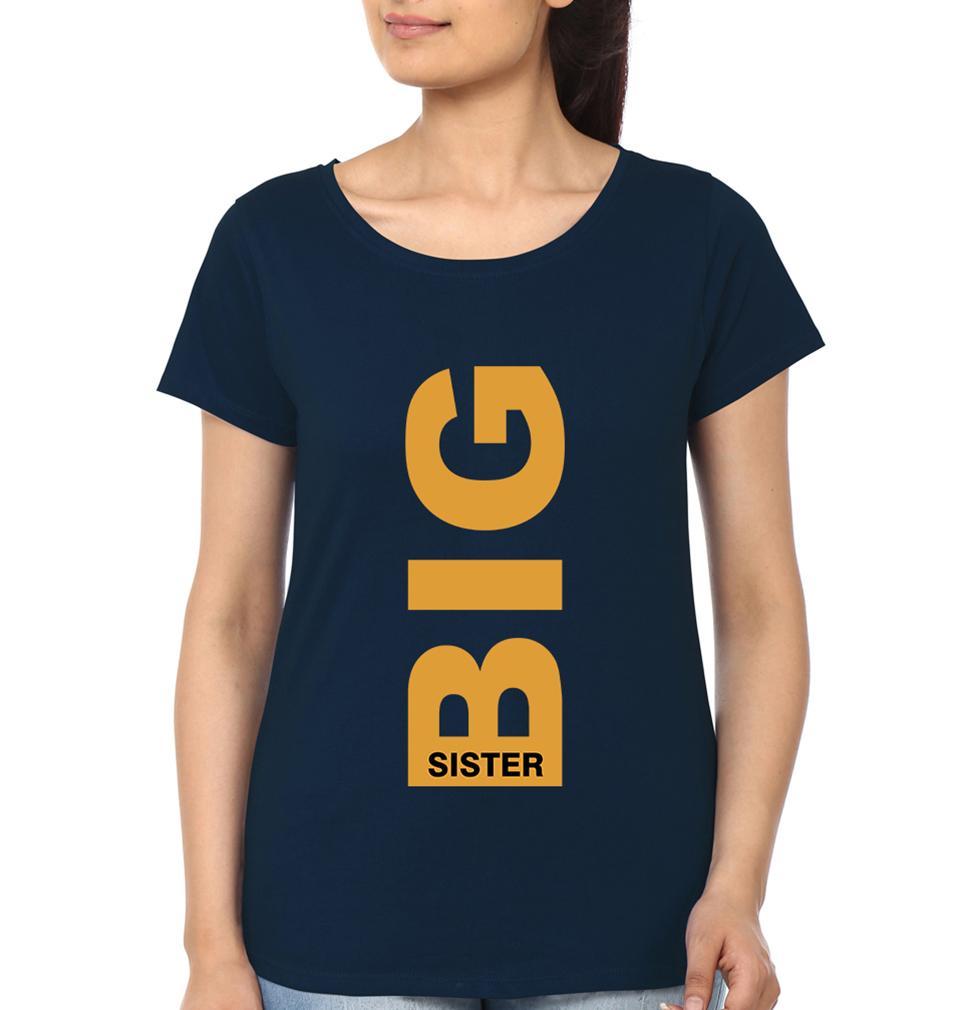 Big Sister Lil Brother-Sister Half Sleeves T-Shirts -FunkyTees - Funky Tees Club