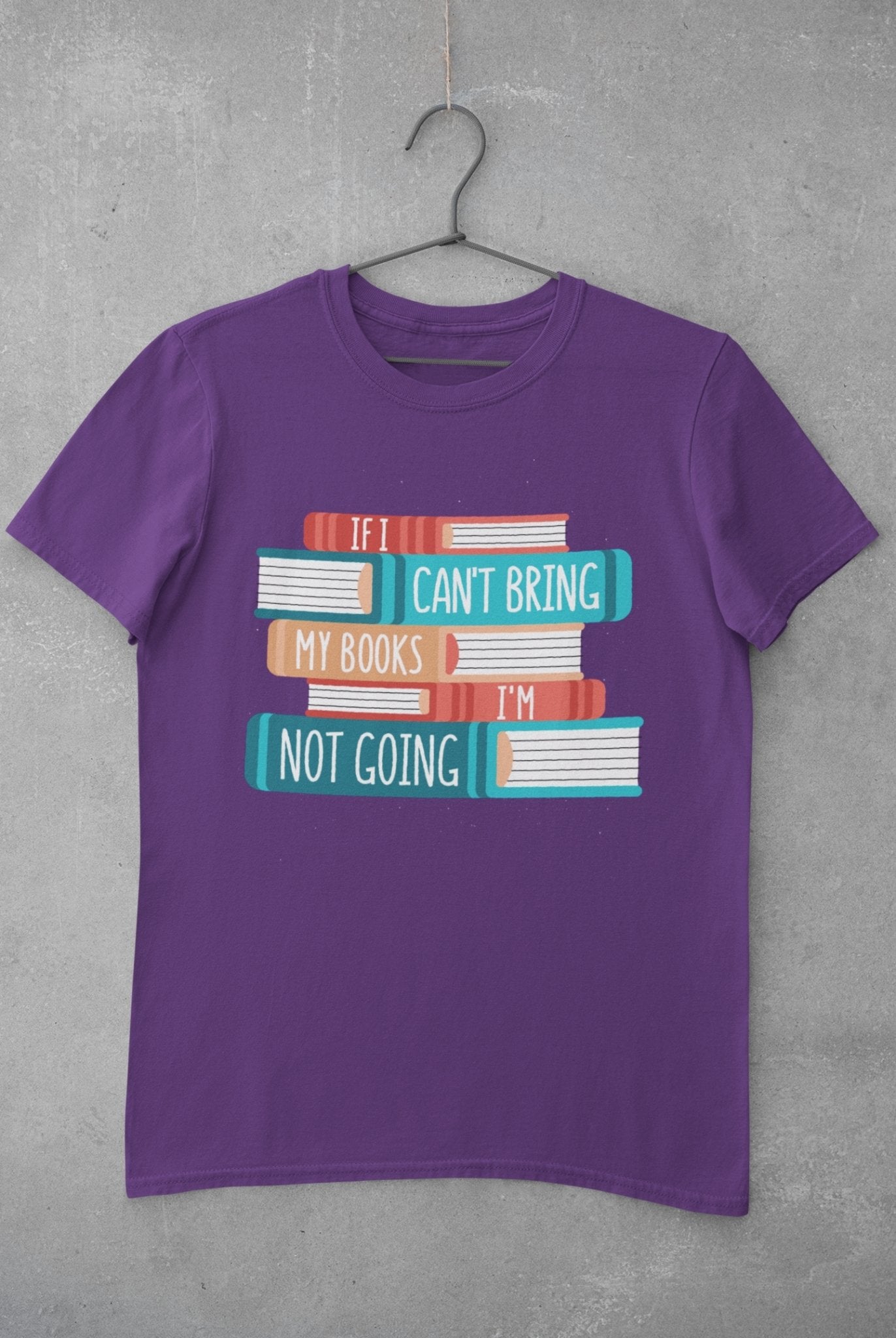 Books Women Half Sleeves T-shirt- FunkyTeesClub - Funky Tees Club